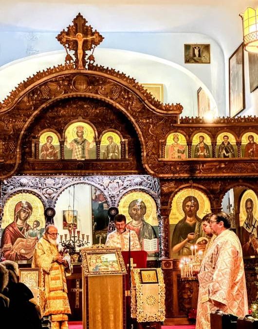Литургията на Рождество Христово събра българи от Ню Йорк в храма