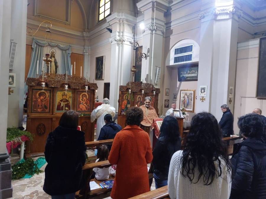 Българите в Милано отбелязаха празника Вход Господен в Йерусалим